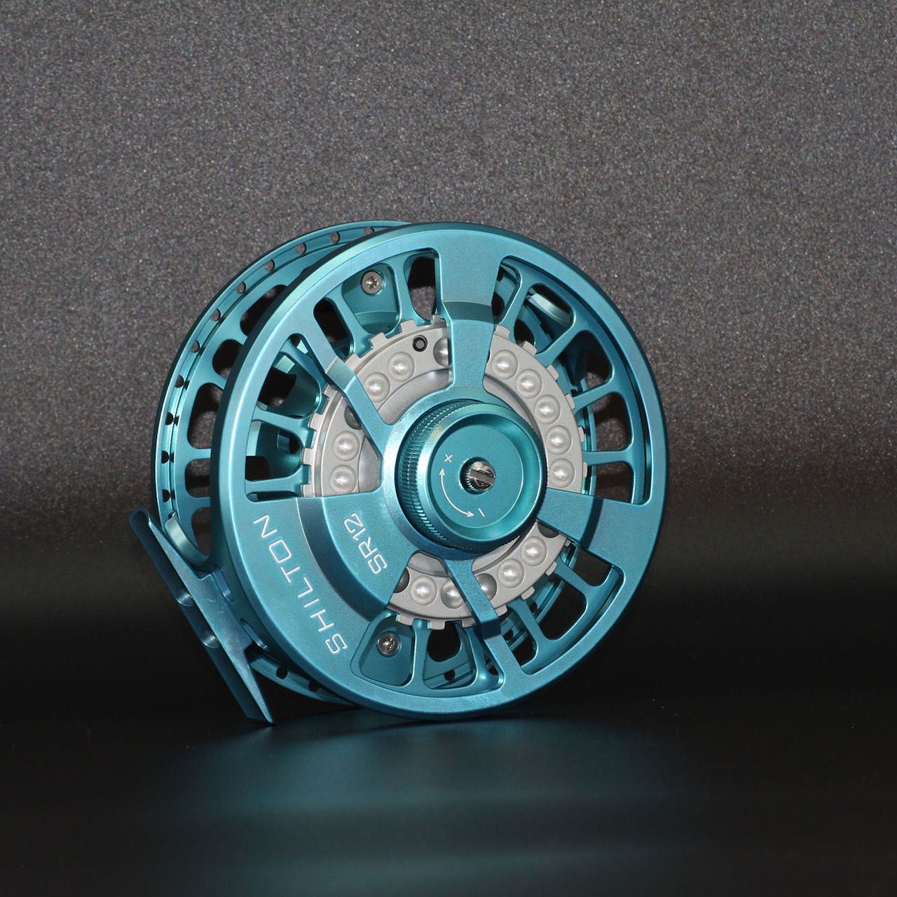 Shilton reels SR12 Turquoise fly reel