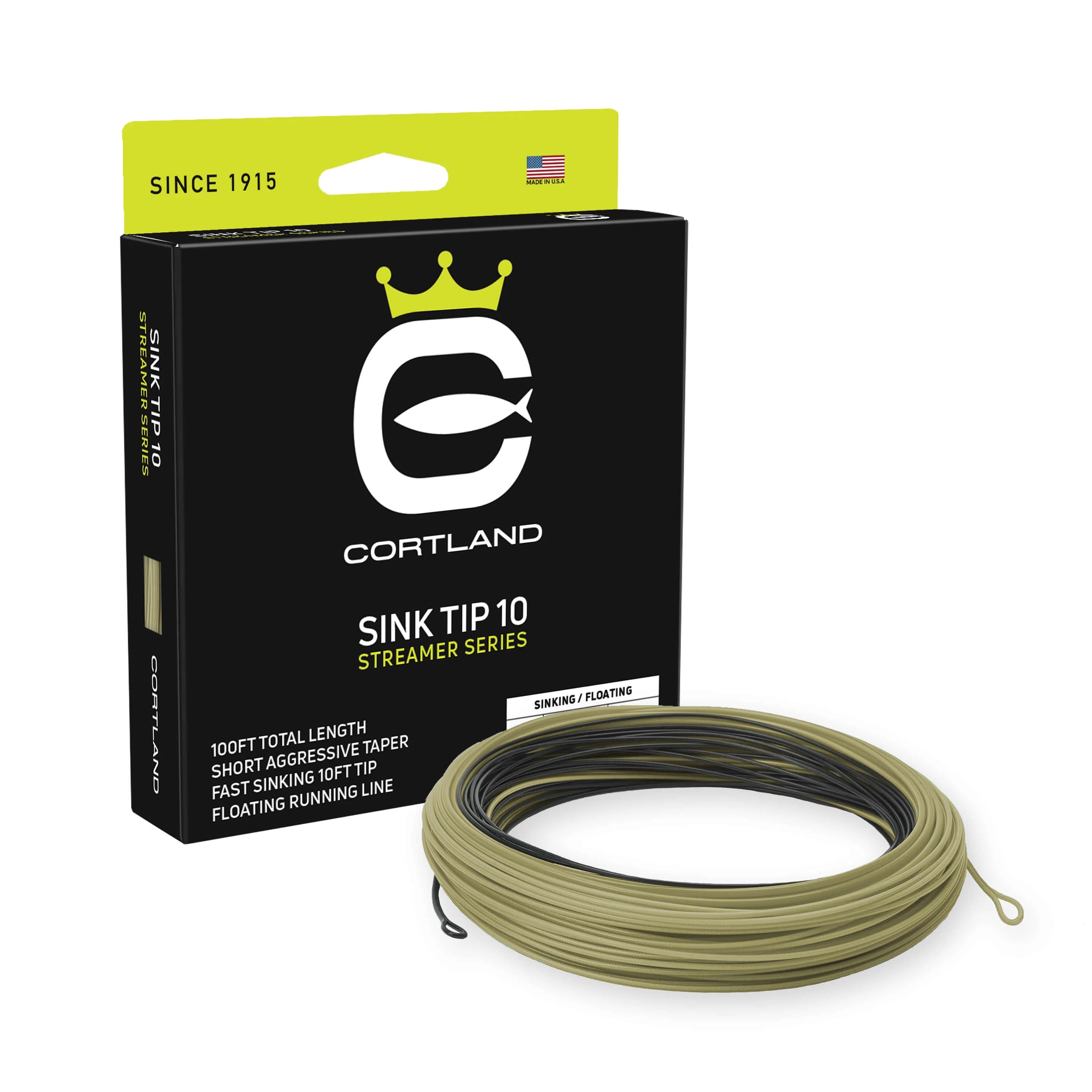 Cortland STREAMER SINK TIP 10 Fly Line
