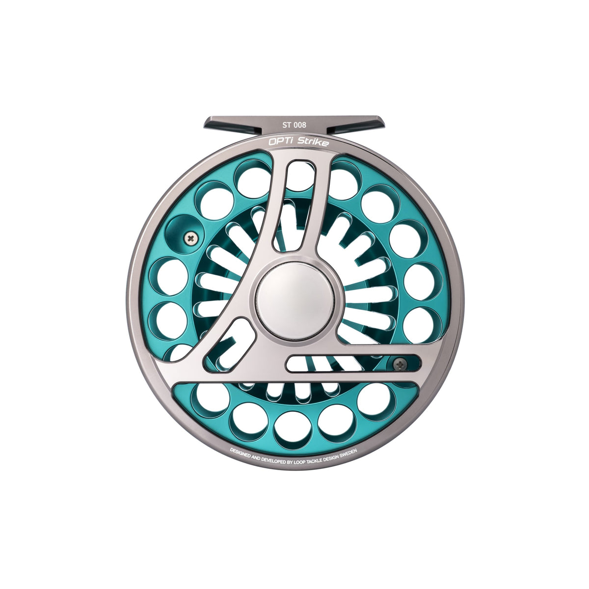 Loop Opti Strike Reel #9 in Aurora Turquoise