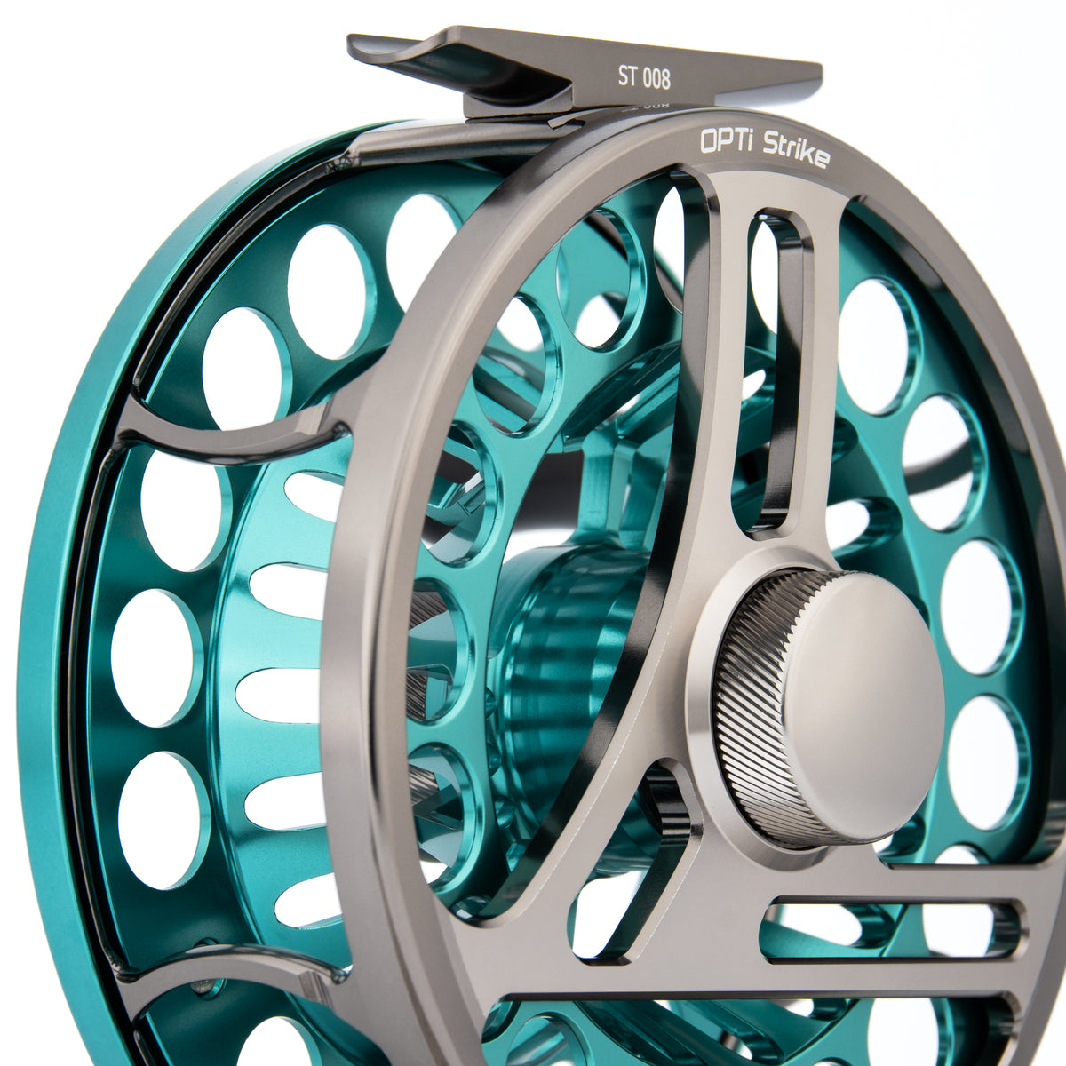Loop Opti Strike Reel #9 in Aurora Turquoise
