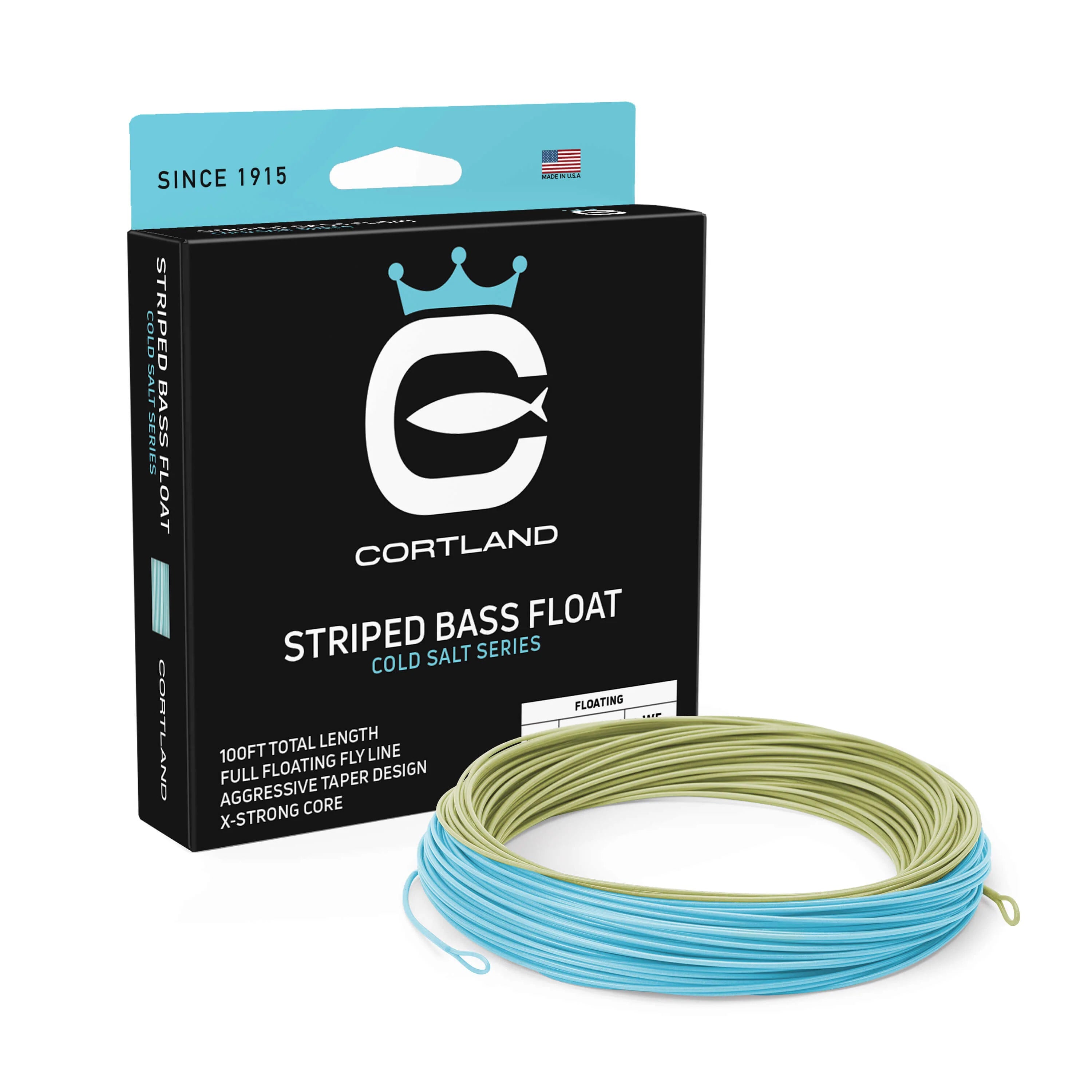 Cortland Striped Bass Float Fly Line