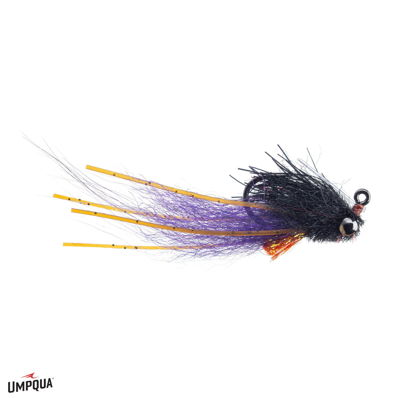 Umpqua Swiss Army Slider #4 - Midnight Black/Purple