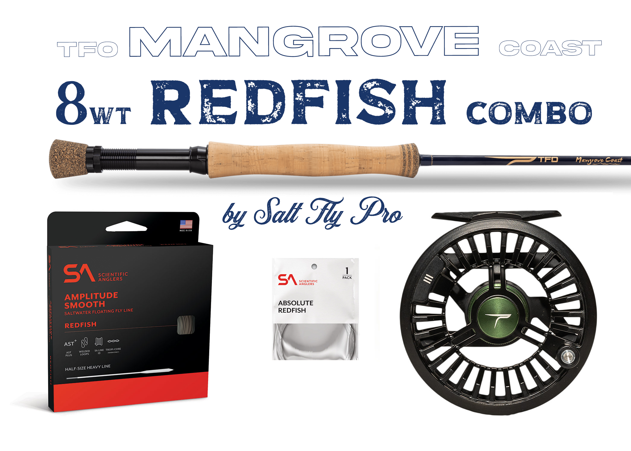 TFO Mangrove Coast 8wt Fly Rod Outfit with Reel & Line Combo – Salt Fly Pro TFO Mangrove Coast 8wt Fly Rod Outfit with Reel & Line Combo – Salt Fly Pro