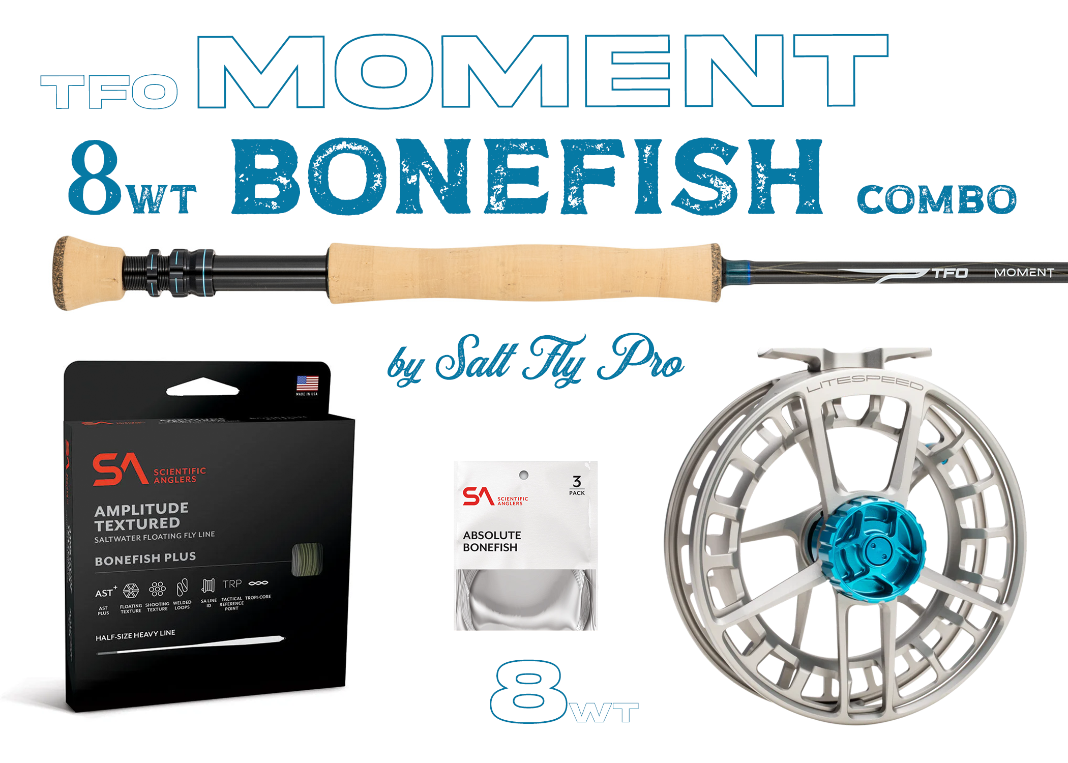TFO Moment 9wt PERMIT Combo Fly Rod Outfit