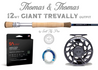 Thomas & Thomas GT 12wt GIANT TREVALLY Outfit Combo - New!