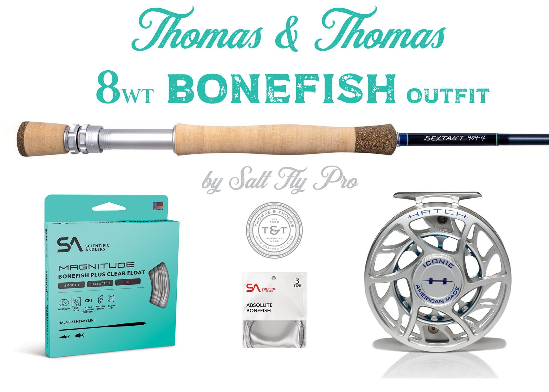Thomas & Thomas Sextant 8wt BONEFISH Outfit Combo - New! – Salt
