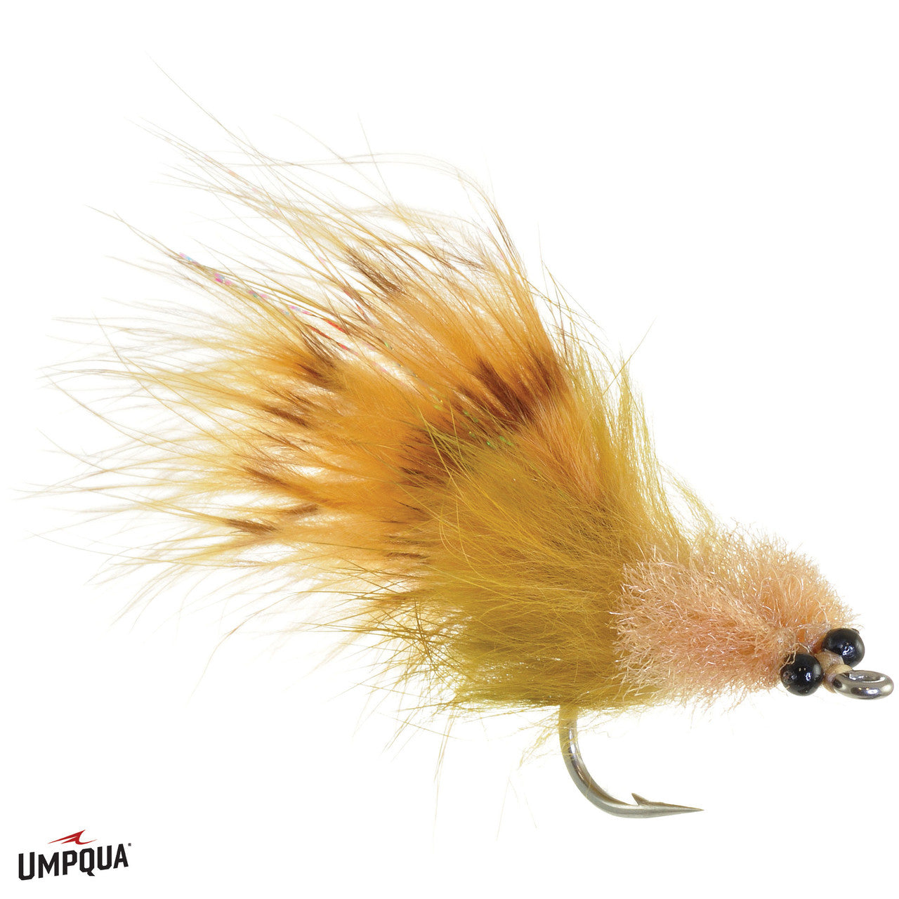 Umpqua "Triple Threat" Tarpon Toad in Tan & Olive