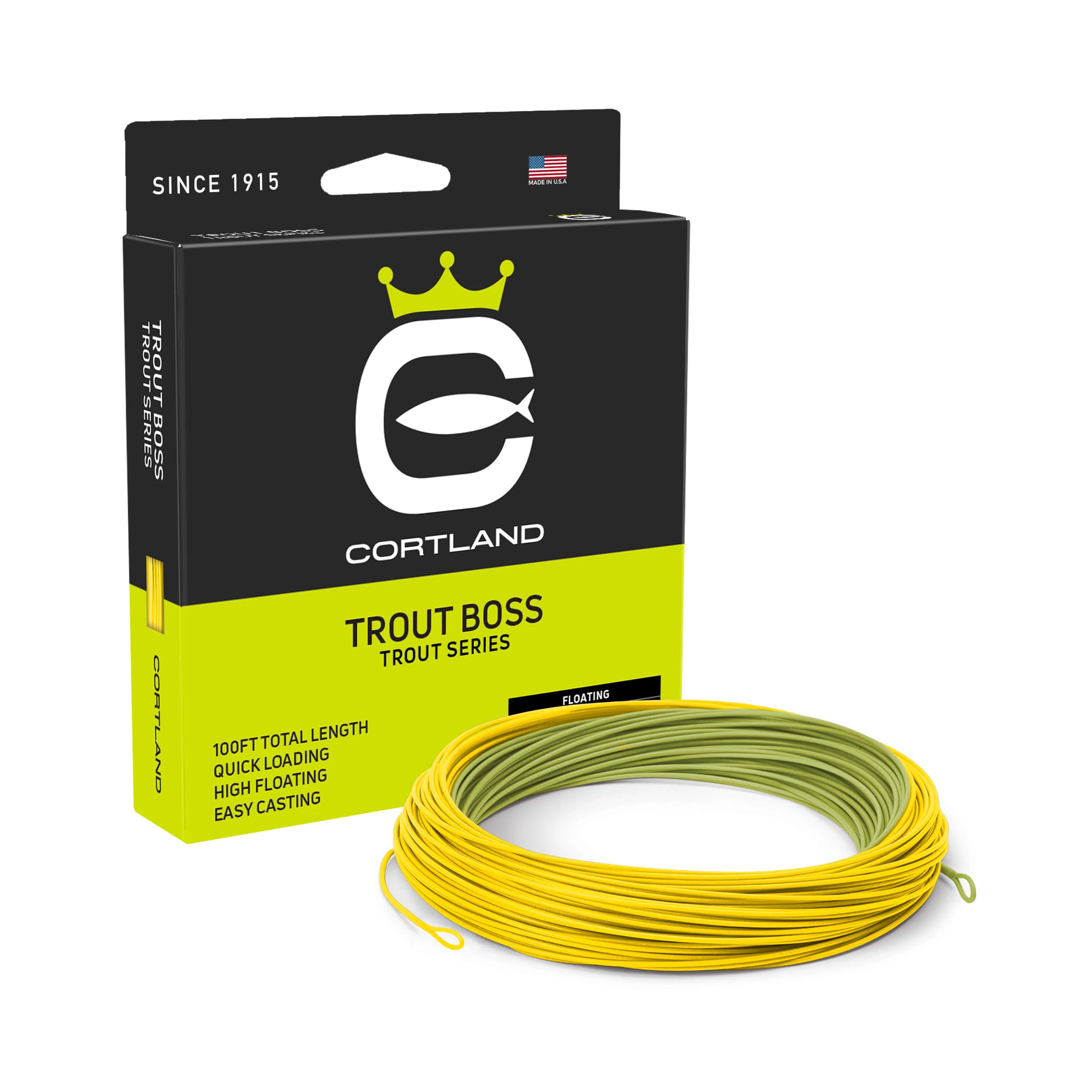 Cortland Trout Boss Fly Line - Trout Series Freshwater