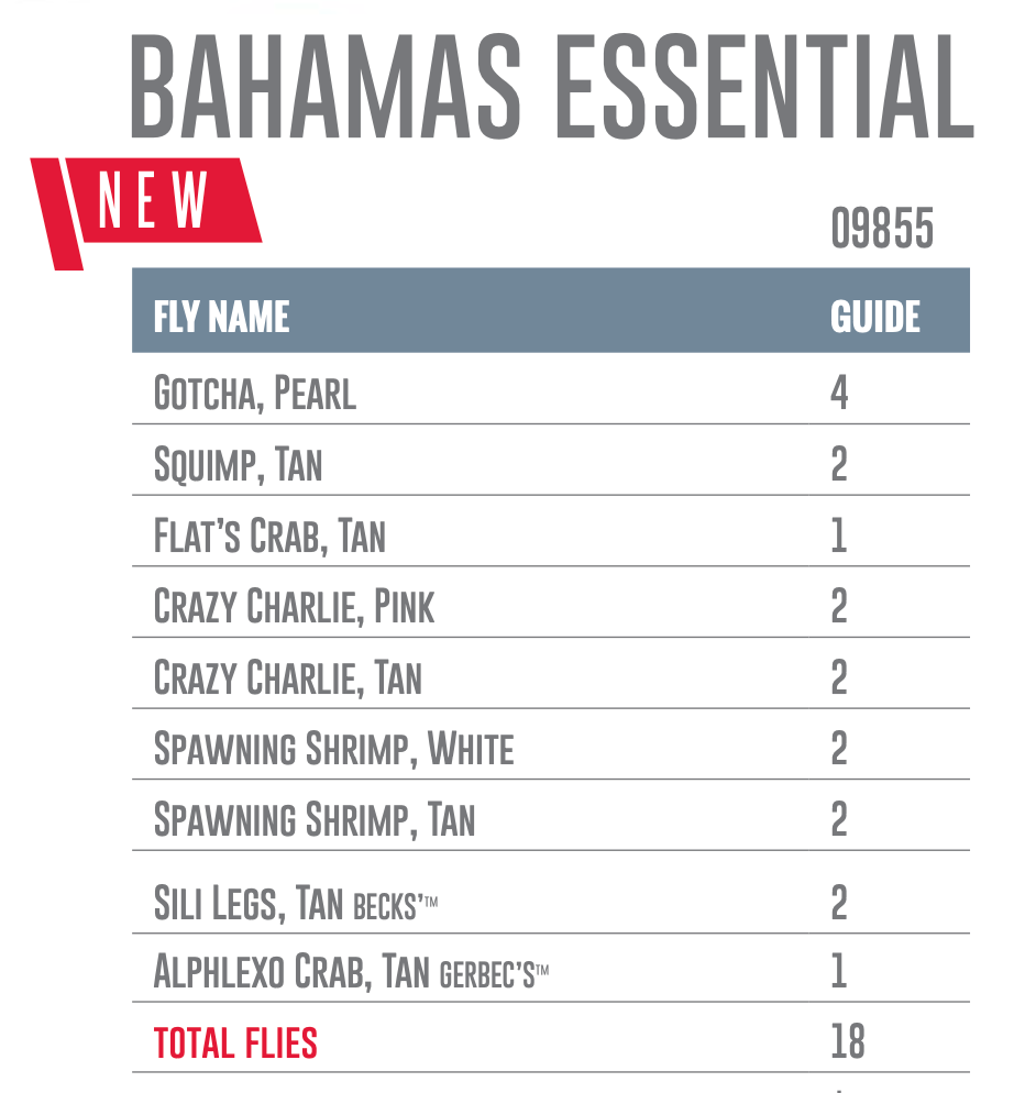 Umpqua Bahamas Essential Assortment