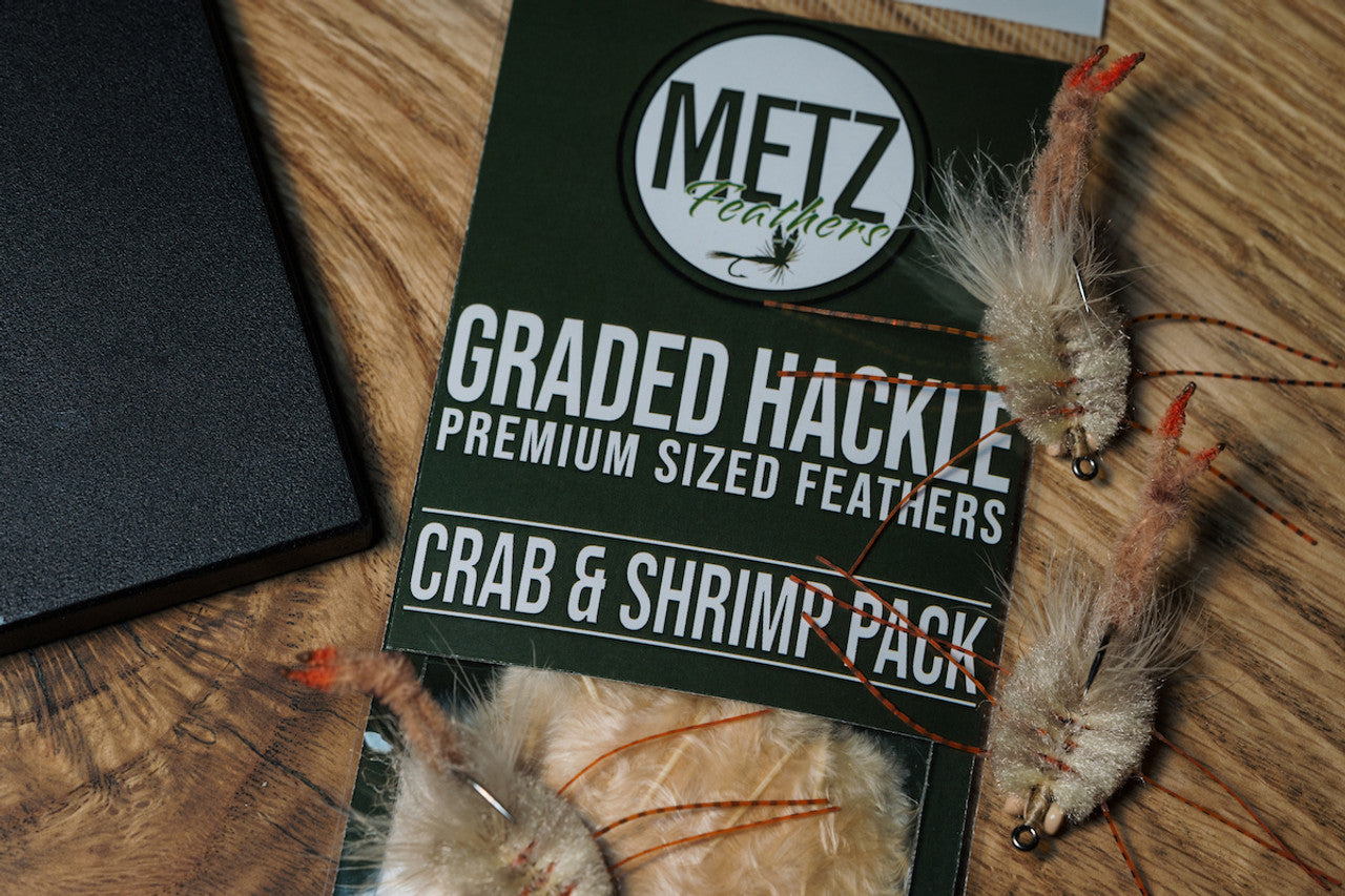 Umpqua Metz Crab/Shrimp Hackle Pack - Tan