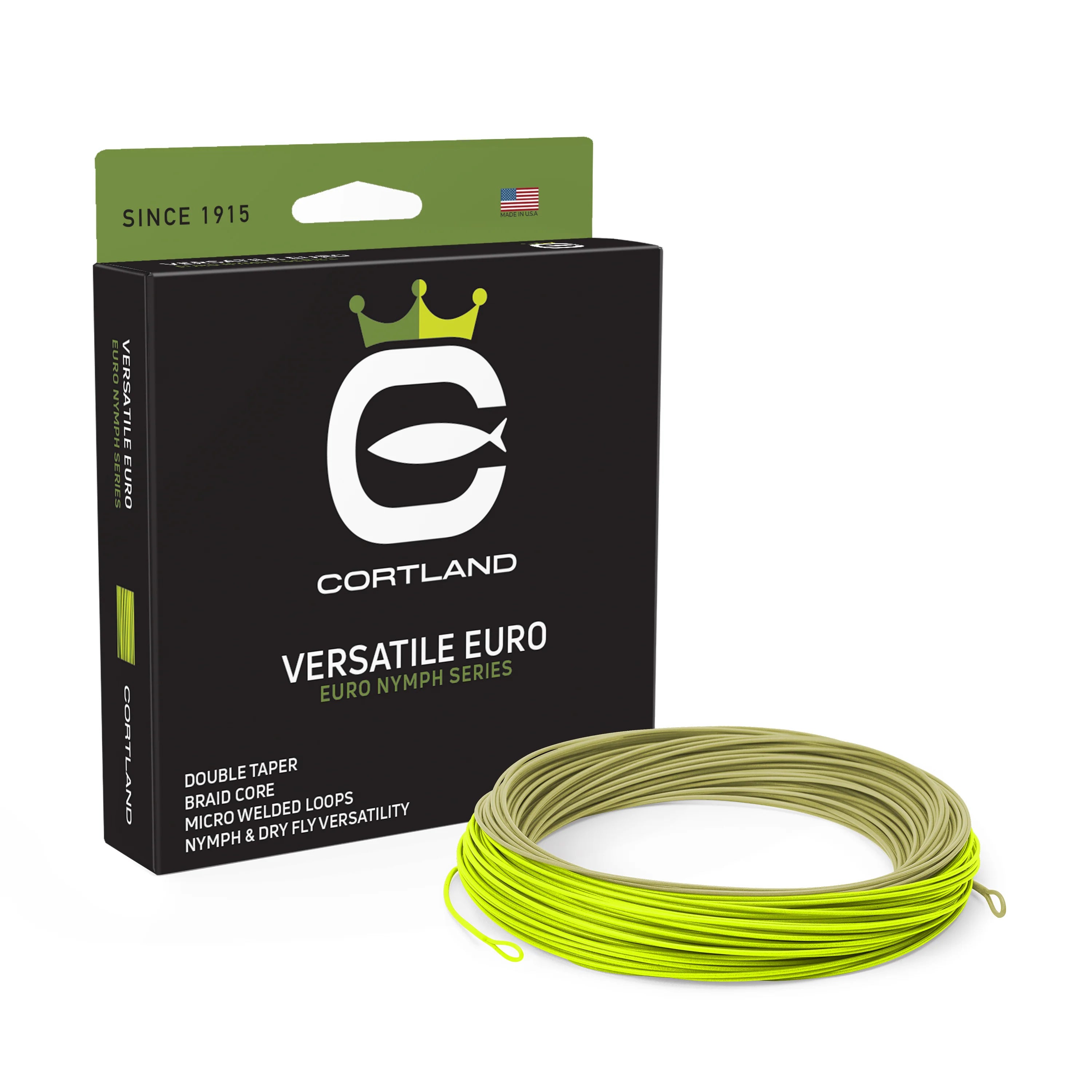 Cortland Versatile Euro Nymph Fly Line - Trout Series - New!