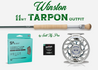 Winston AIR 2 MAX 11wt TARPON Fly Rod Combo Outfit - NEW!