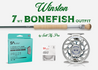 Winston AIR 2 MAX 7wt Light BONEFISH Saltwater Fly Rod Combo Outfit - NEW!