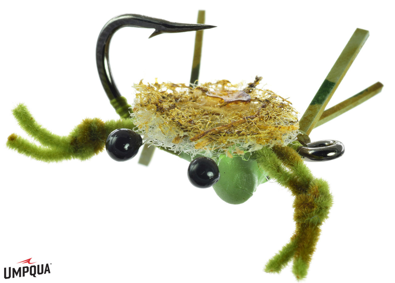 Umpqua Contraband Crab #4 in Olive