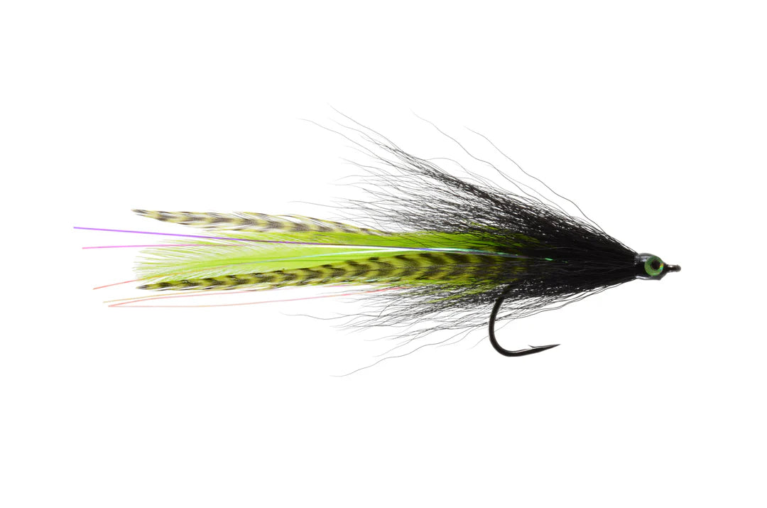 Lefty's Predator Deceiver #3/0 in Black/Chartreuse - New!