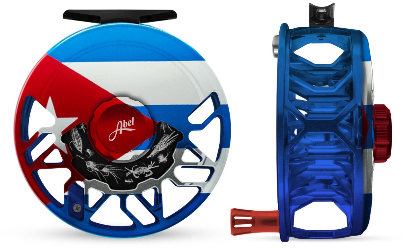 Open Box - Abel ROVE 7/9 Cuban Flag Edition Fly Reel – Salt Fly Pro