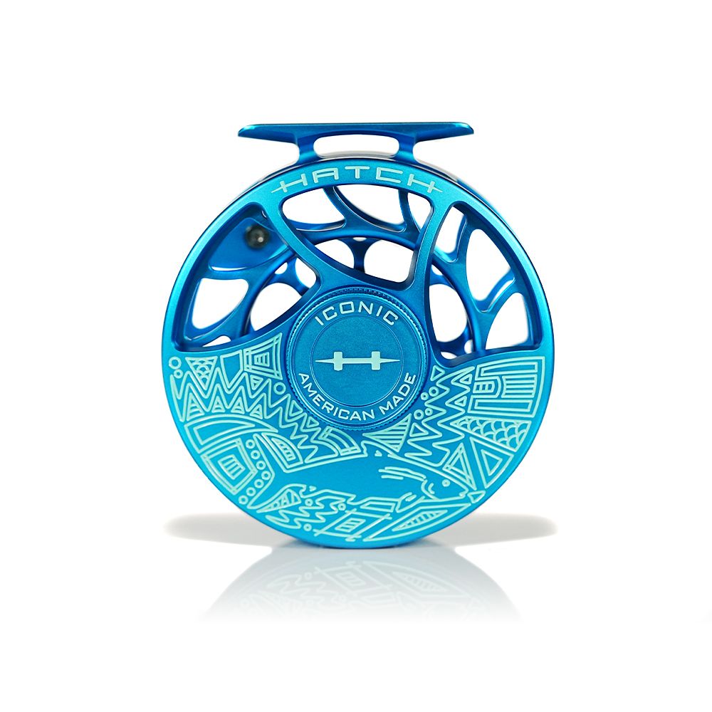Hatch Iconic Bonefish Blue Special Edition Fly Reels