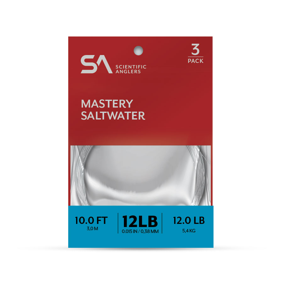 Scientific Anglers Mastery Saltwater Leaders 10ft 3-Pack