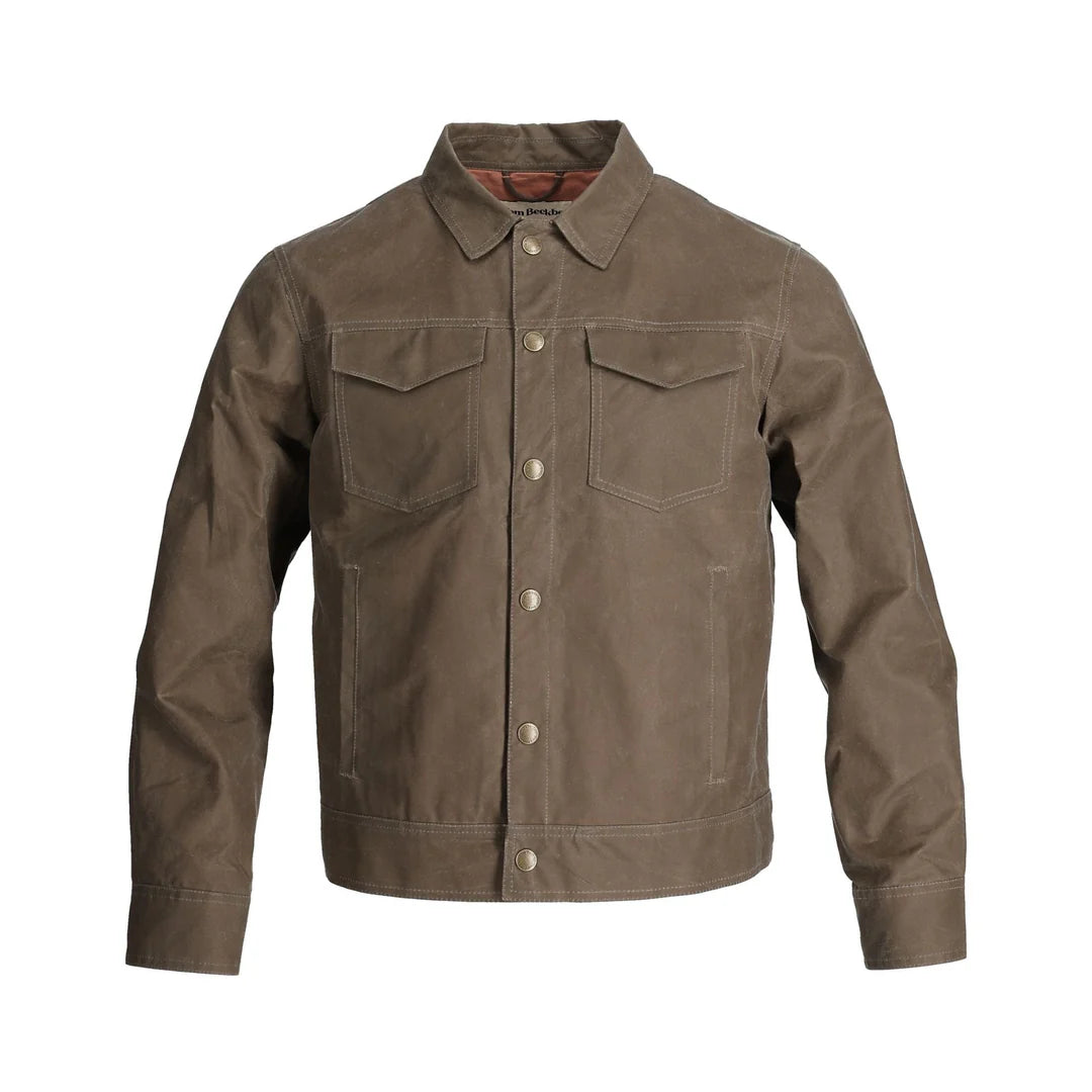 Tom Beckbe Chatom Jacket in Tobacco Brown - NEW!