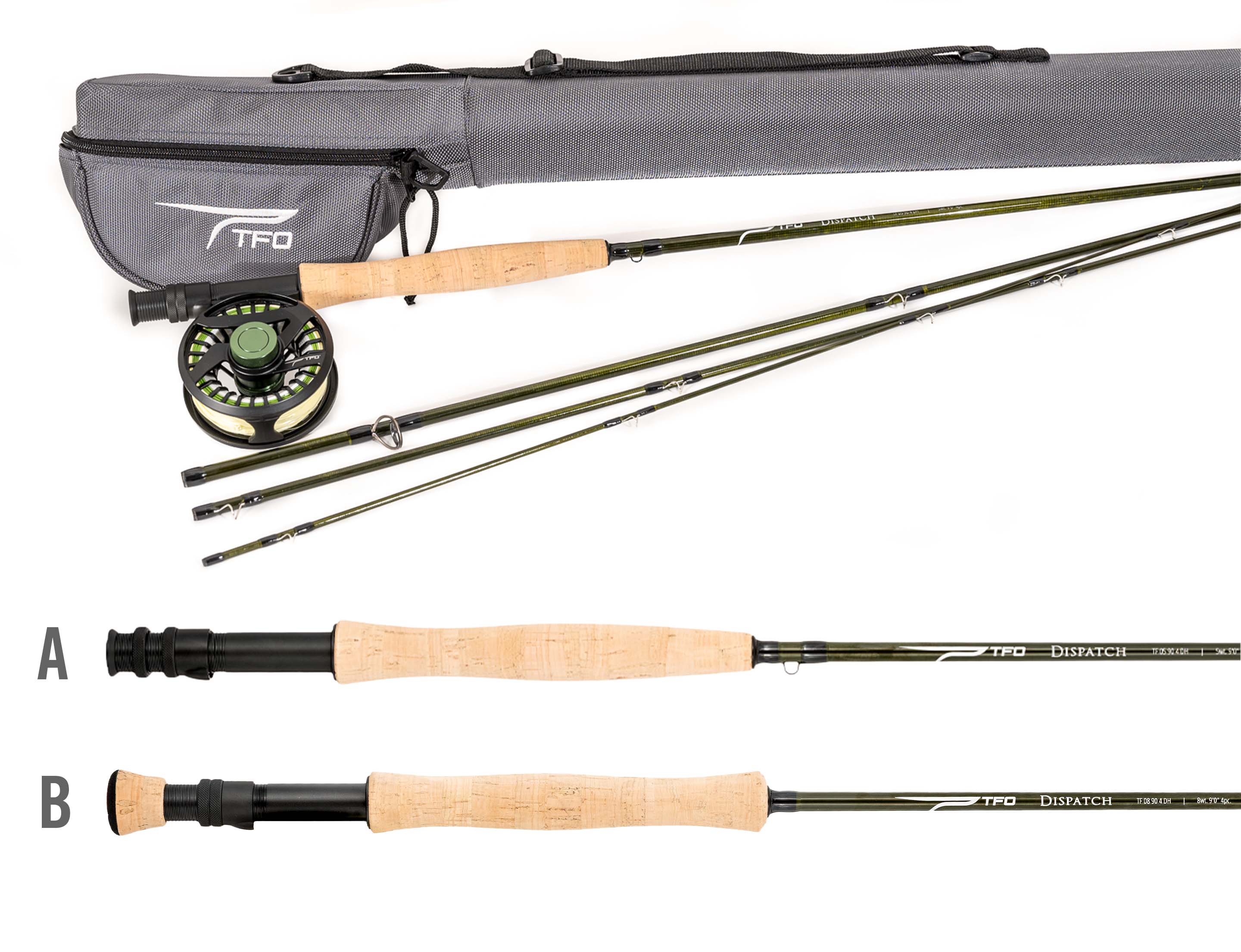 TFO Dispatch Kit Fly Rod Combo Outfit New! – Salt Fly Pro