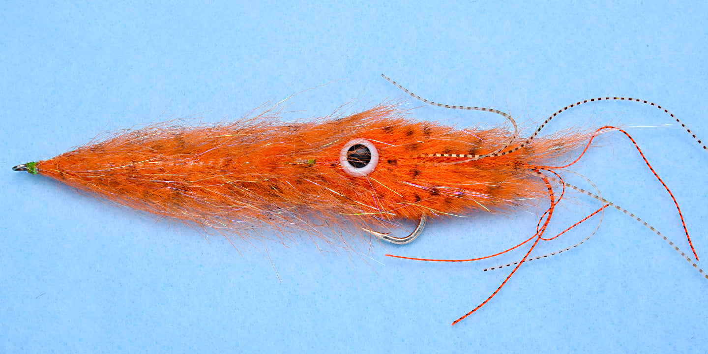 EP Flex Calamari Orange Squid #3/0 - EP Flies