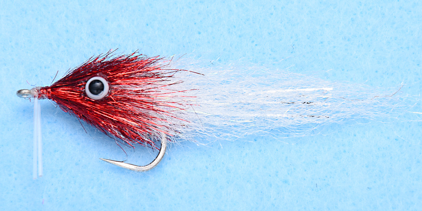 EP Bay Anchovy Red/White #1/0 - EP Flies