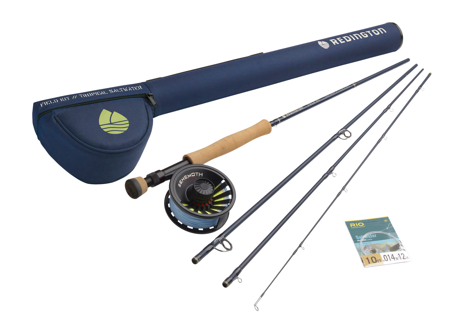 Redington TROPICAL Saltwater 8wt Field Kit Fly Rod Reel Combo