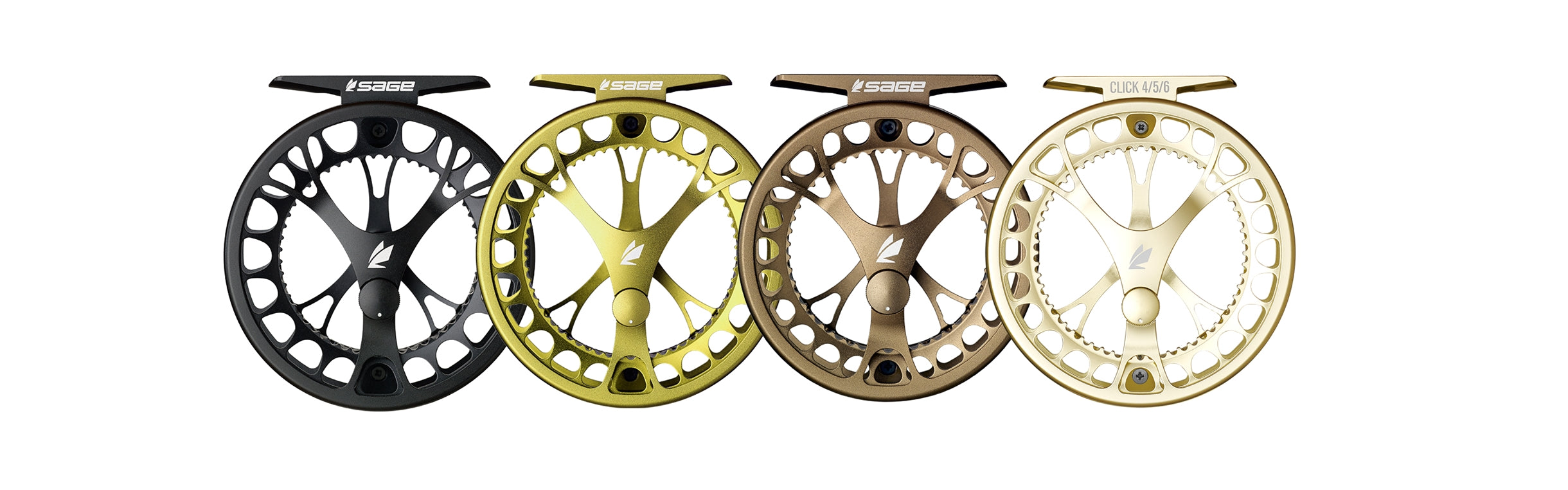 Sage CLICK Fly Reels - Lime