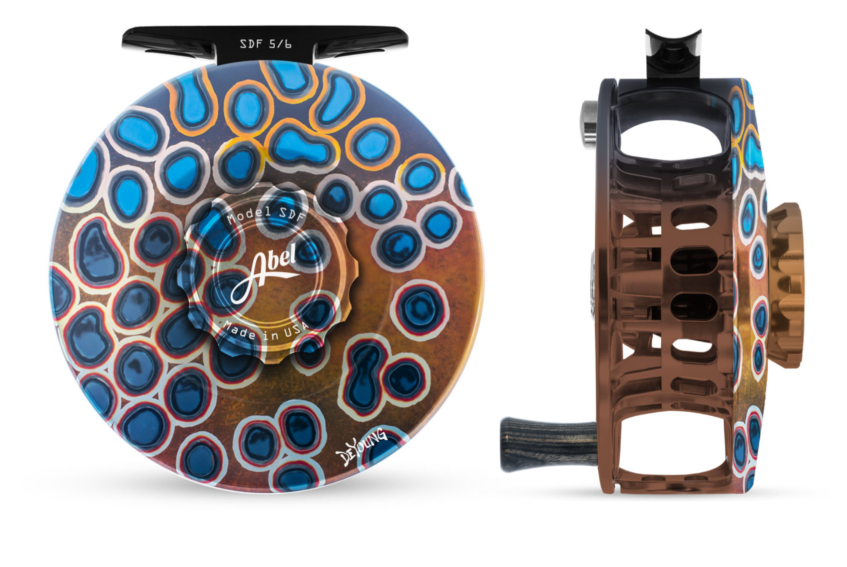 Abel SDF 4/5 Fly Reel | DeYoung Cutthroat