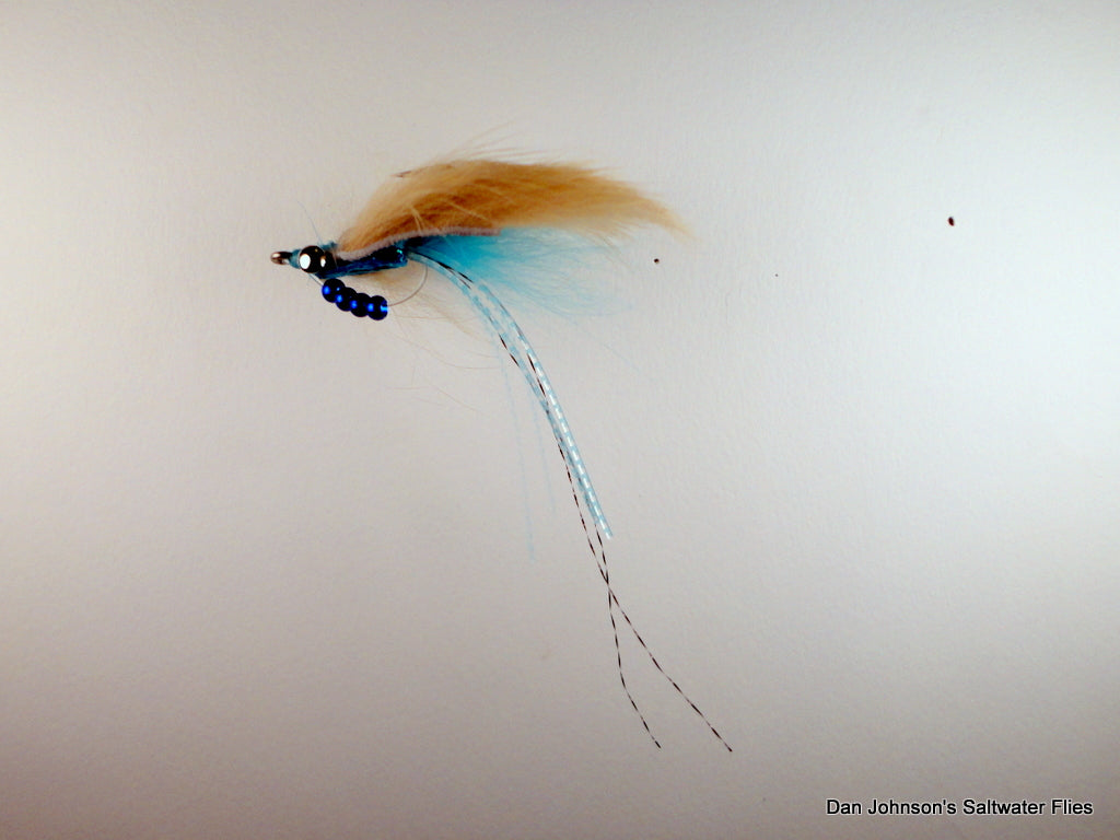 Blue Avalon Permit Fly - Dan Johnson Custom Saltwater Flies