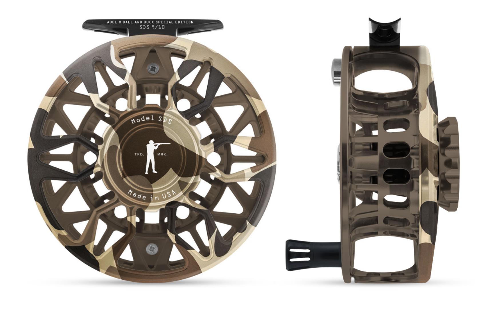Abel SDS Reel in Ball and Buck Camo