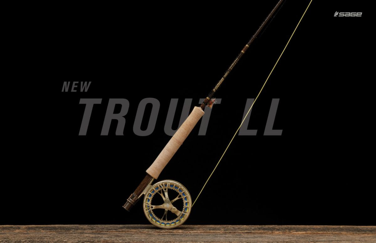 Sage TROUT LL Fly Rod Outfit with Trout Reel (Select a Size)