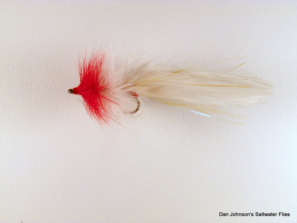 Seaducer - Red / White - Dan Johnson Custom Saltwater Flies