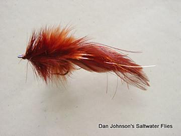 Seaducer - Rust / Copper - Dan Johnson Custom Saltwater Flies