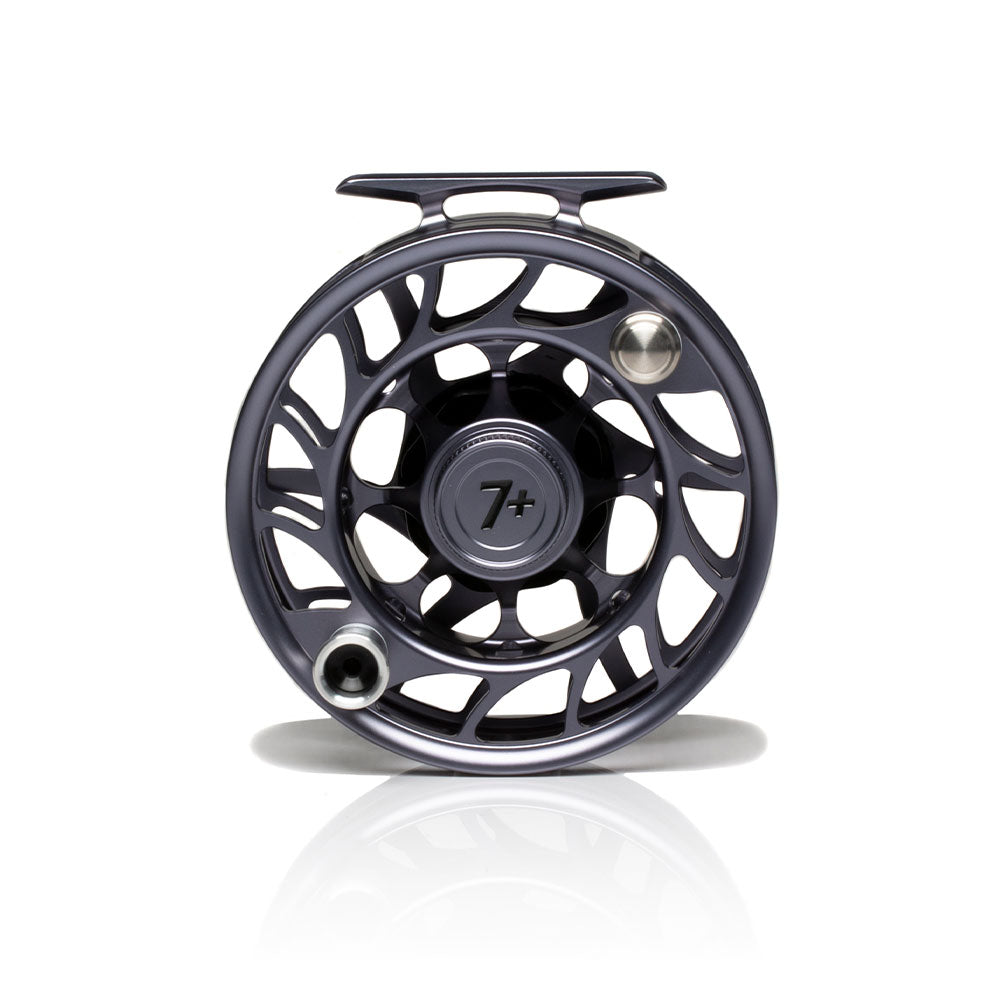 Hatch Iconic 7 Plus Gray Fly Reels for Saltwater