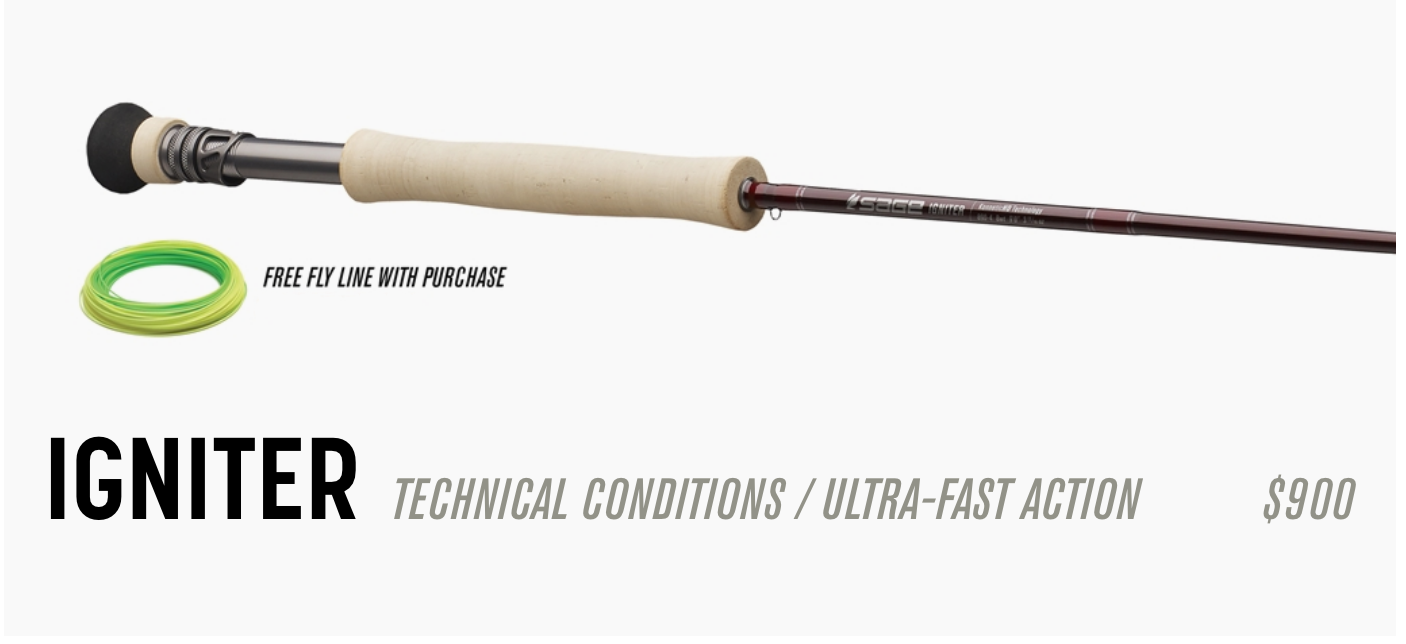 Sage IGNITER Saltwater Fly Rods – Salt Fly Pro - Main Image