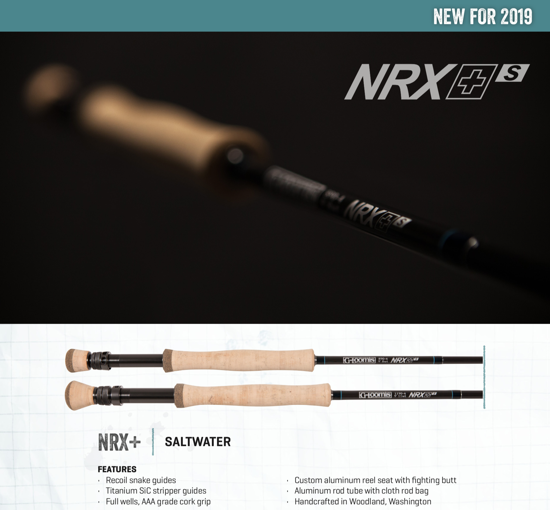 G. Loomis NRX+S Saltwater Fly Rods – Salt Fly Pro