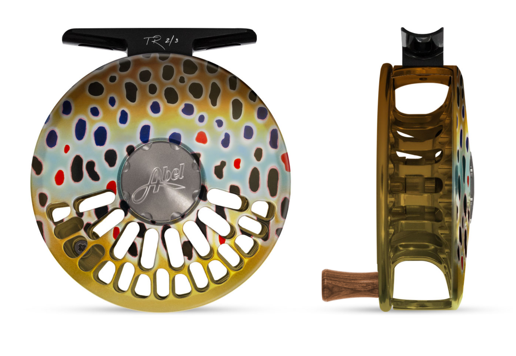 Abel TR Fly Reel in "Native Brown Trout"