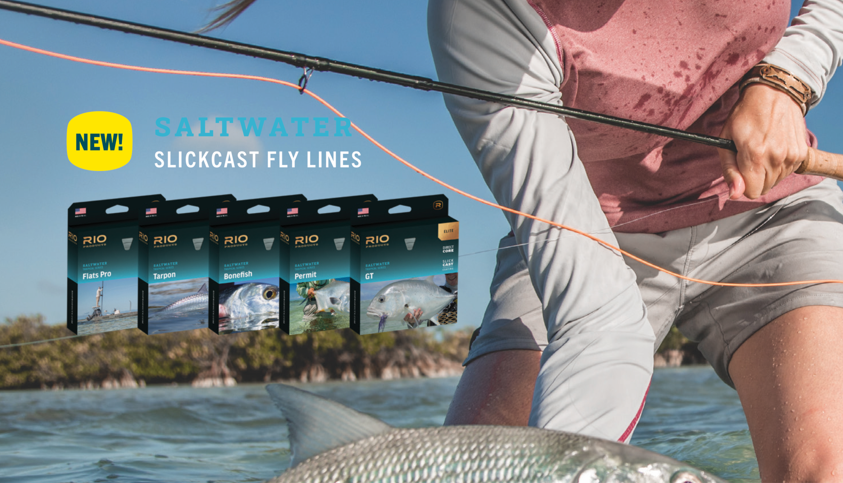 Rio Fly Fishing Premier Bonefish Quickshooter Saltwater Fly Line