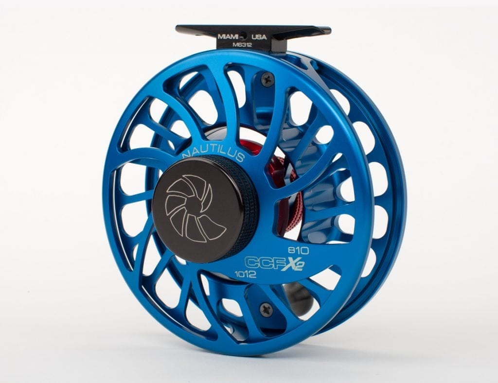 best 10 fly reel Nautilus CCF-X2 Fly Reels in Blue – Salt Fly Pro