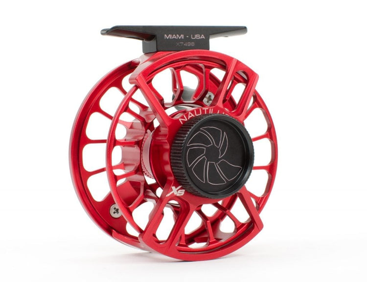 Nautilus X Fly Reels - Red