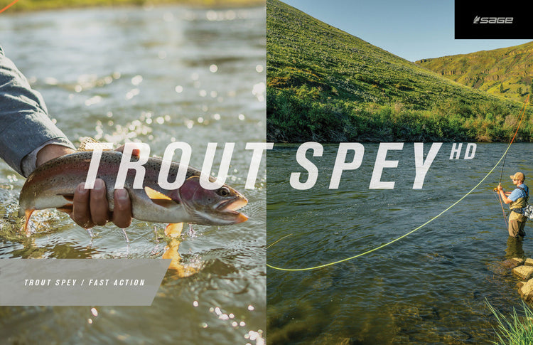 Sage TROUT SPEY HD Fly Rods