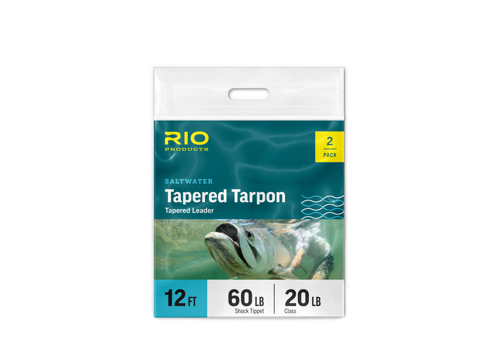 RIO Tapered Tarpon 12ft Leaders 2-Pack - NEW!