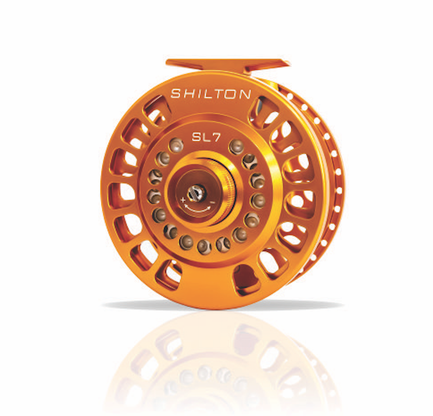 Shilton SL8 Golden Orange 14-16wt Reel - NEW!