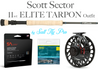 Scott Sector 11wt Tarpon fly rod combo outfit Nautilus Silver King reel