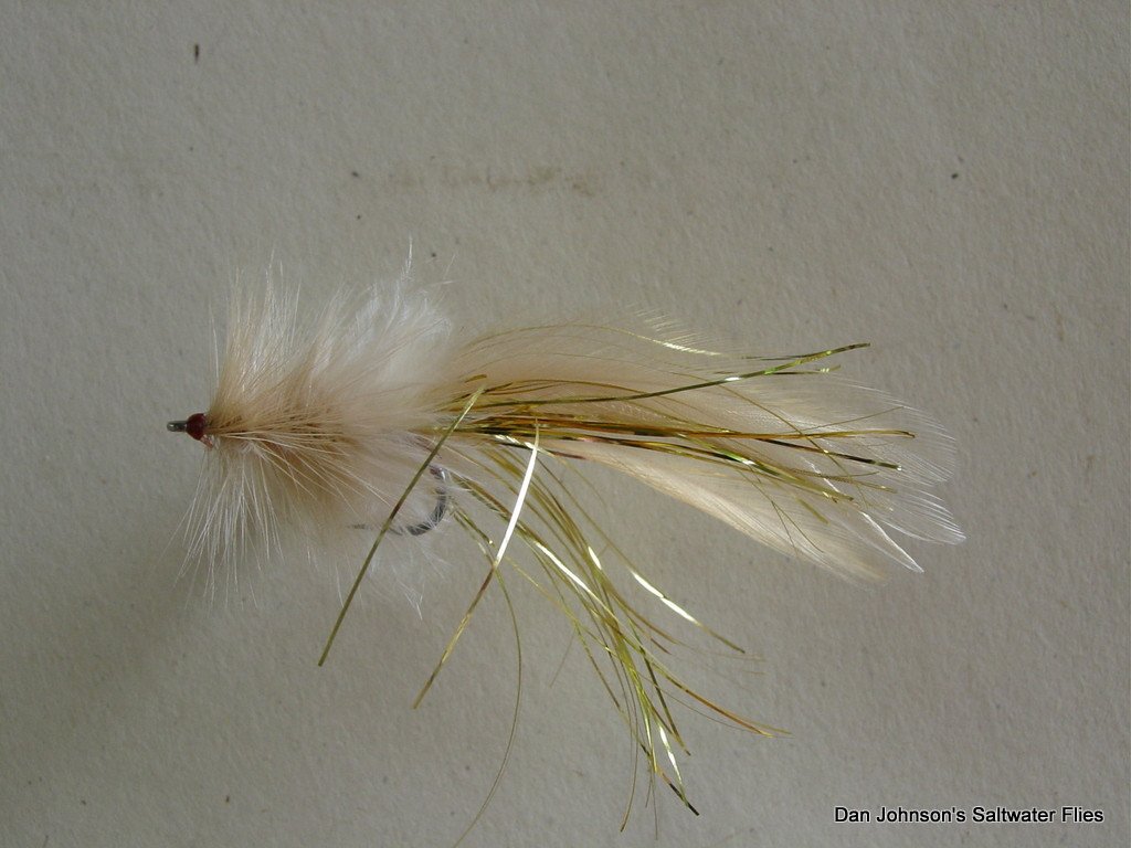 Seaducer - Tan / Gold - Dan Johnson Custom Saltwater Flies