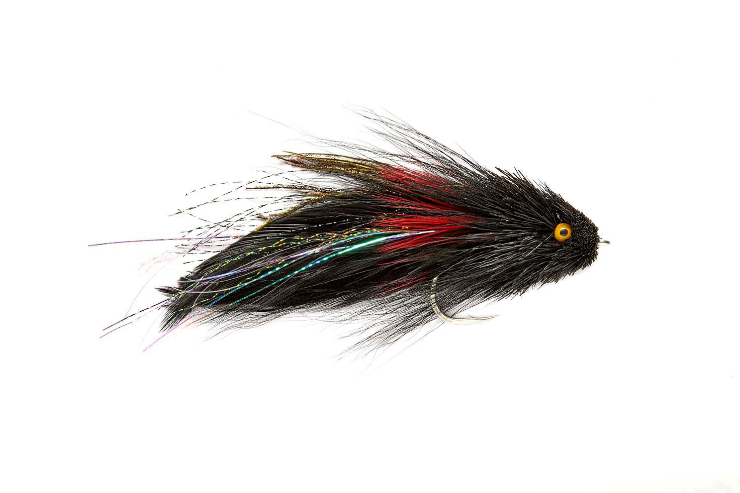 Serge's Wrasse Black GT Fly #6/0