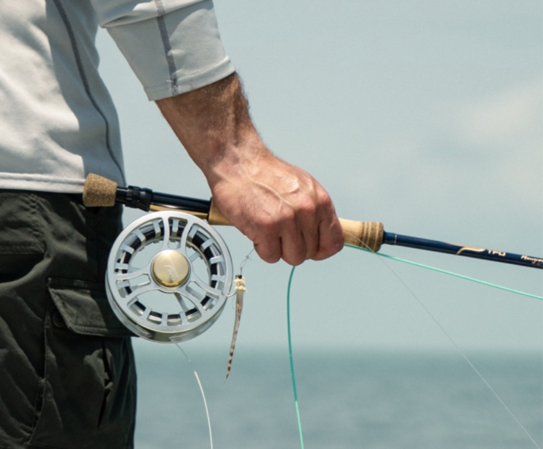 ffs vm hunter direct fly fishing reel TFO NTR Fly Reels in Black/Gold