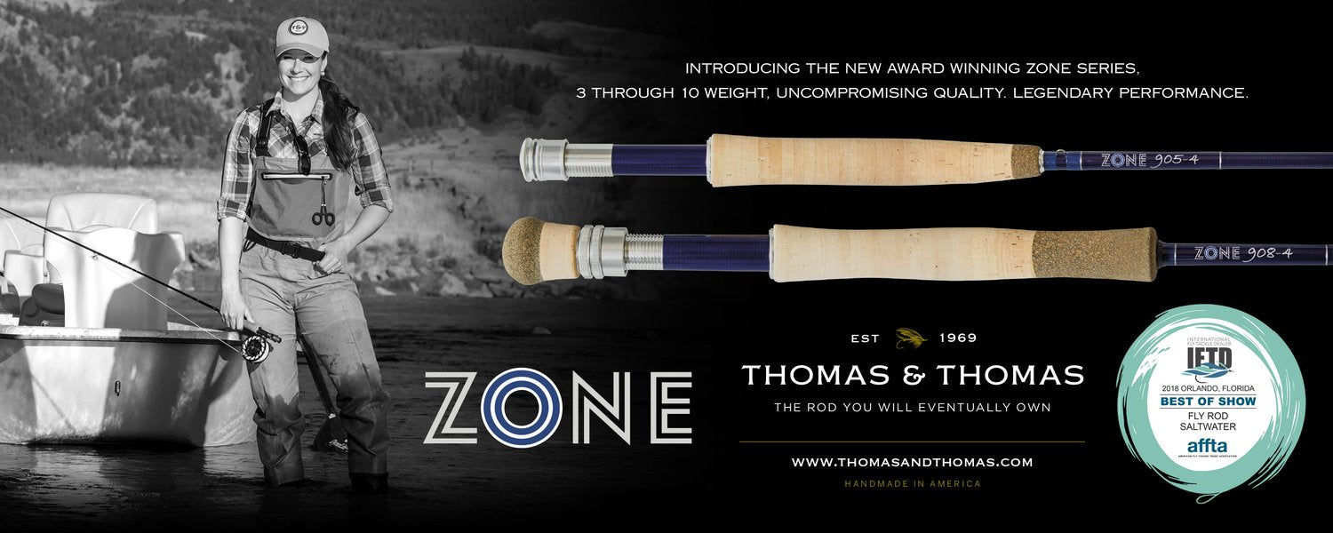 Thomas and Thomas Zone fly rods