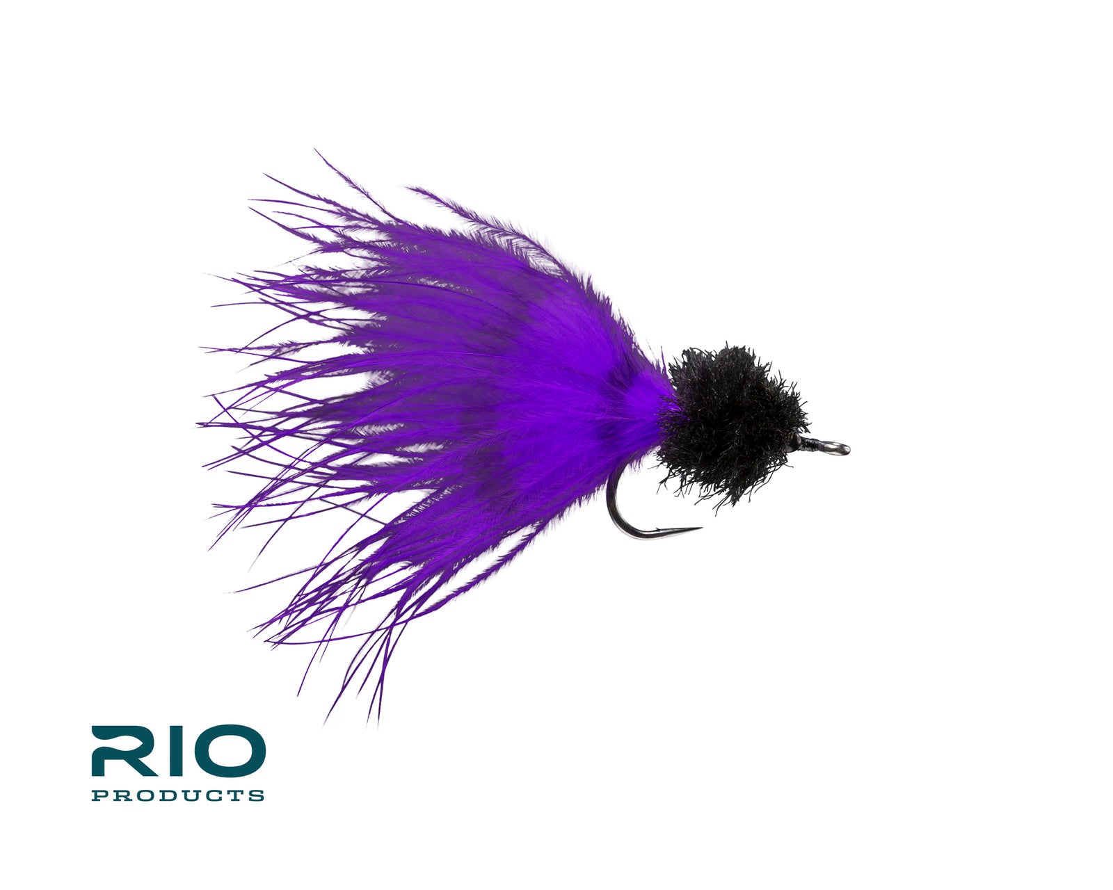 RIO Tarpon Toad #2/0 Black/Purple - NEW!
